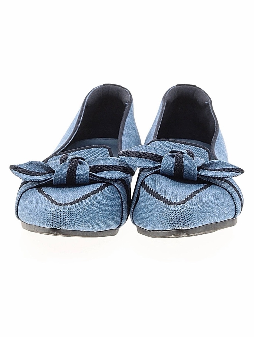 VIVAIA Pointed Toe Bow Loafers (Michelle 2.0) Denim Navy - Picture 7 of 7